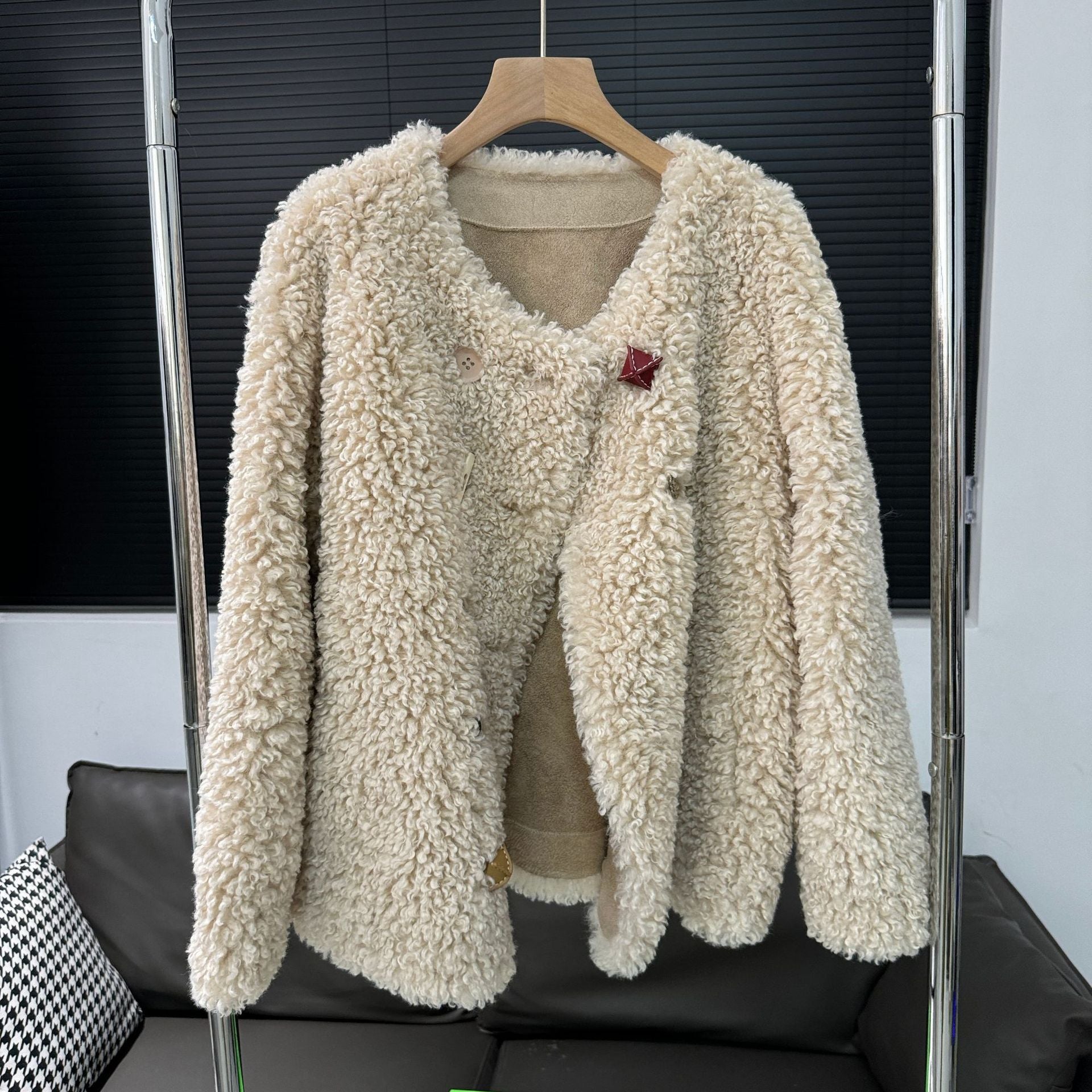 Fashion Faux Fur Women Jacket Coats