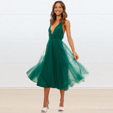Sexy Summer Tulle Fairly Women Party Dresses-Dresses-Free Shipping at meselling99