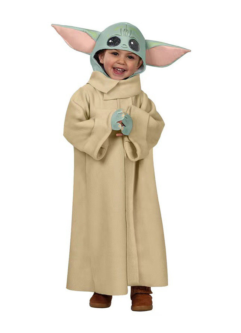Halloween Mandalorian & Baby Yoda Costume