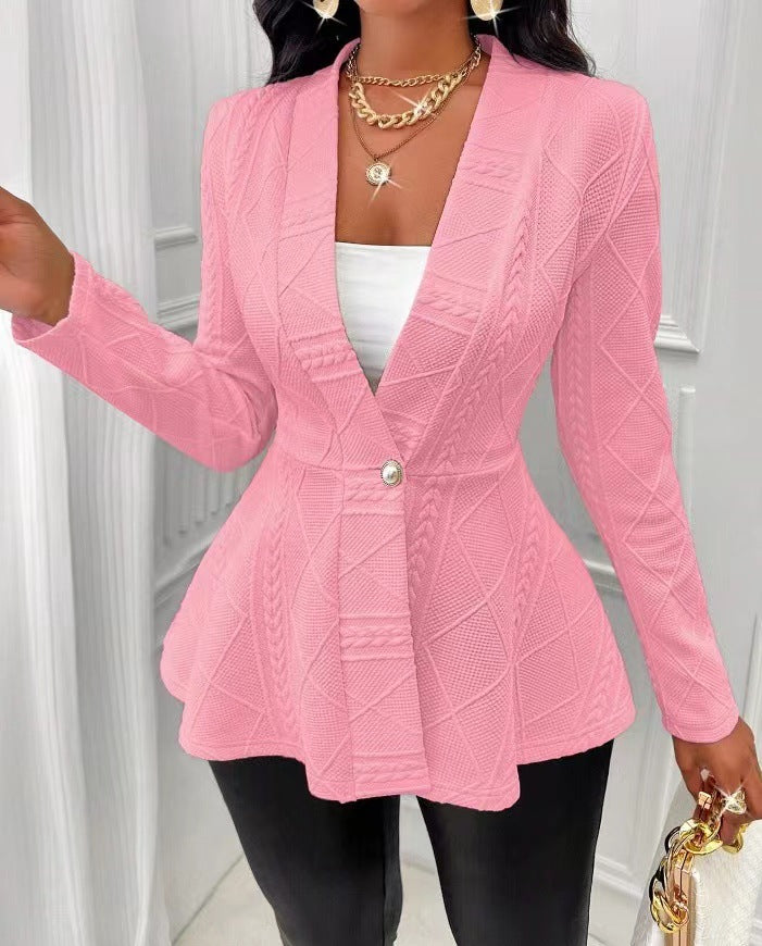 Fashion Knitted Jacket Coats