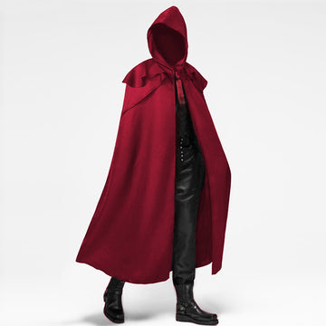 Medieval Renaissance Gothic Hooded Cape