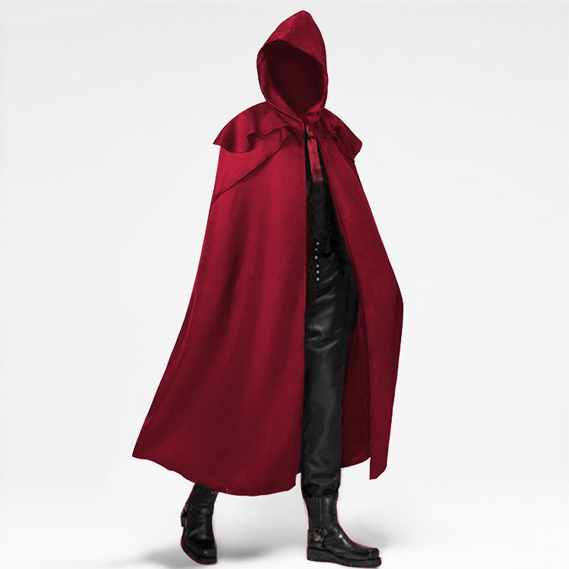 Medieval Renaissance Gothic Hooded Cape