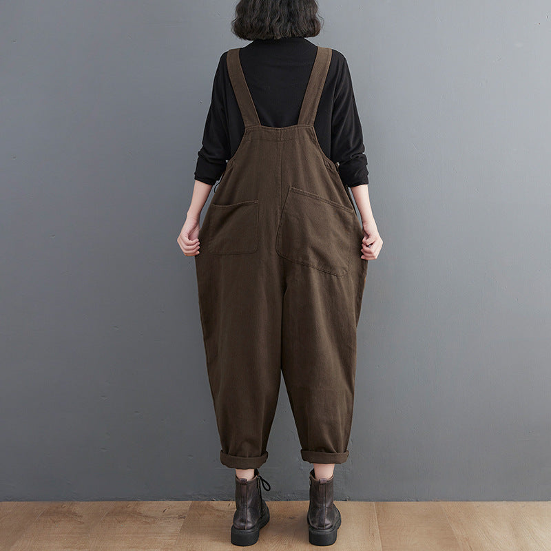 Vintage Loose Women Jumpsuits for Women