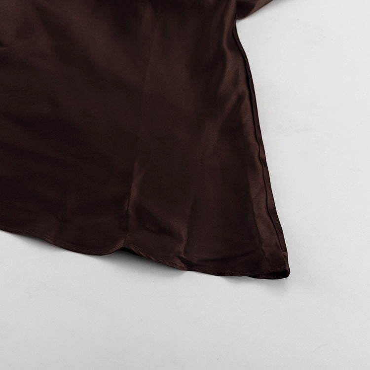 Sexy Satin Long Slip Dress