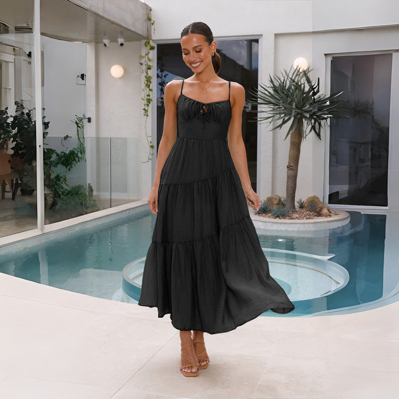 Casual Backless Long Maxi Dresses
