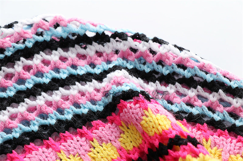 Casual Bohemian Striped Knitted Sweaters