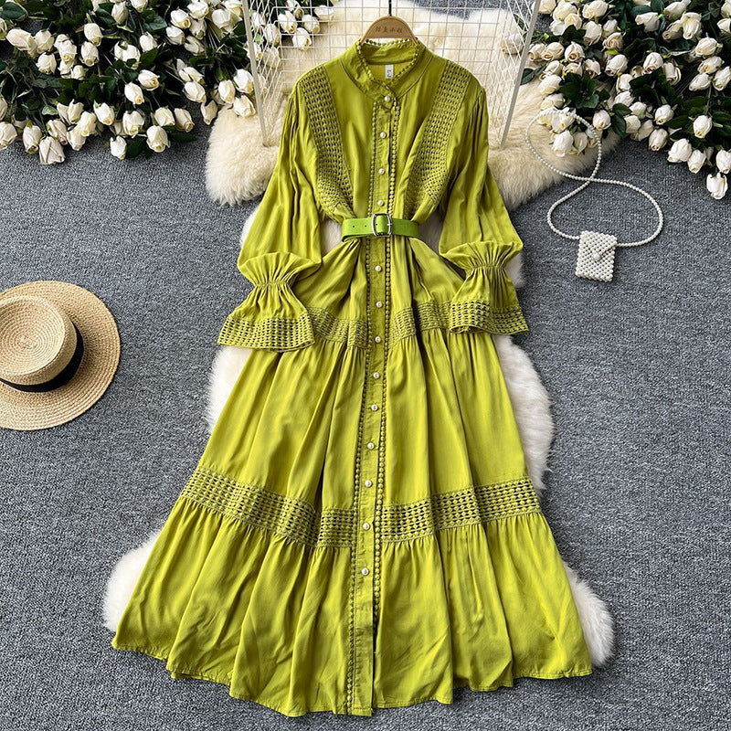 Vintage Elegant Lace Midi/Maxi Dress