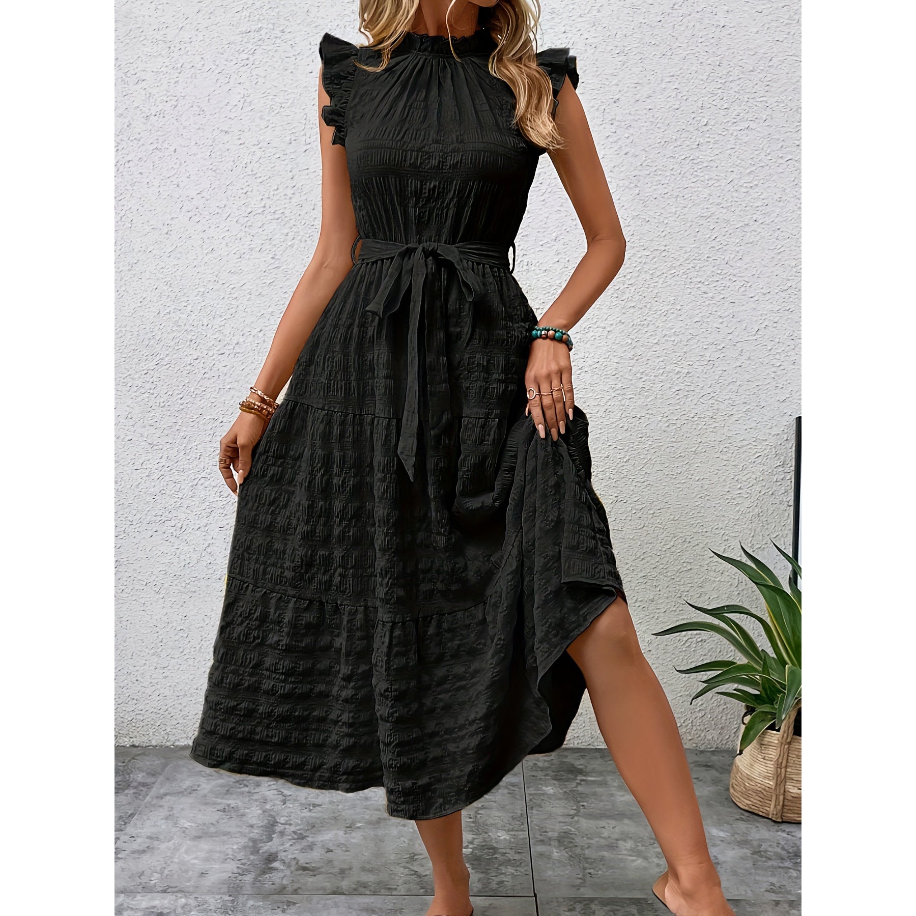 Causal Summer Vacation Long Dresses