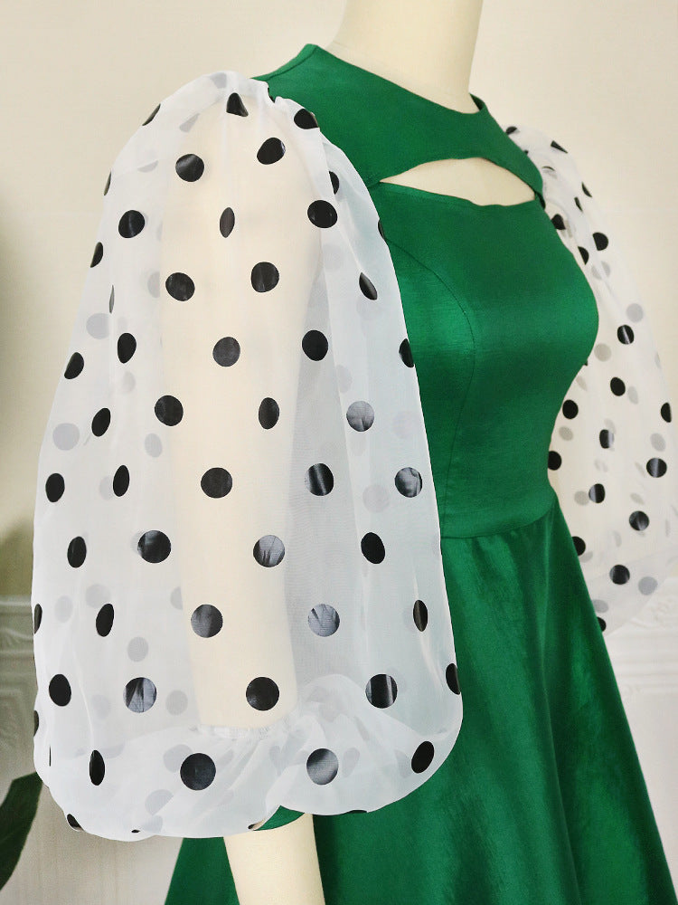 Sexy See Through Long Sleeves Party Dresses-Dresses-Free Shipping at meselling99