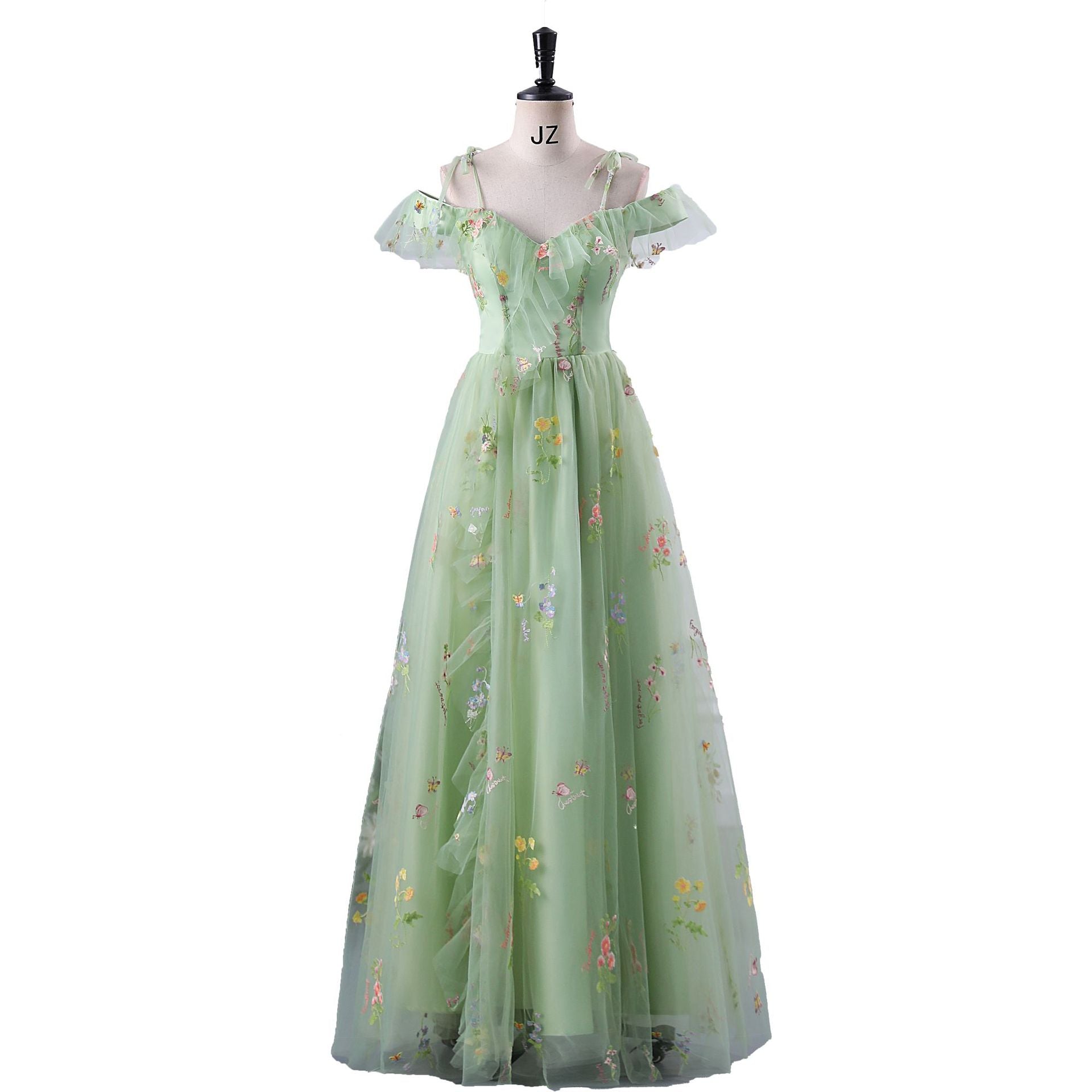 Fairly Off The Shoulder Tulle Bridesmaid Dresses