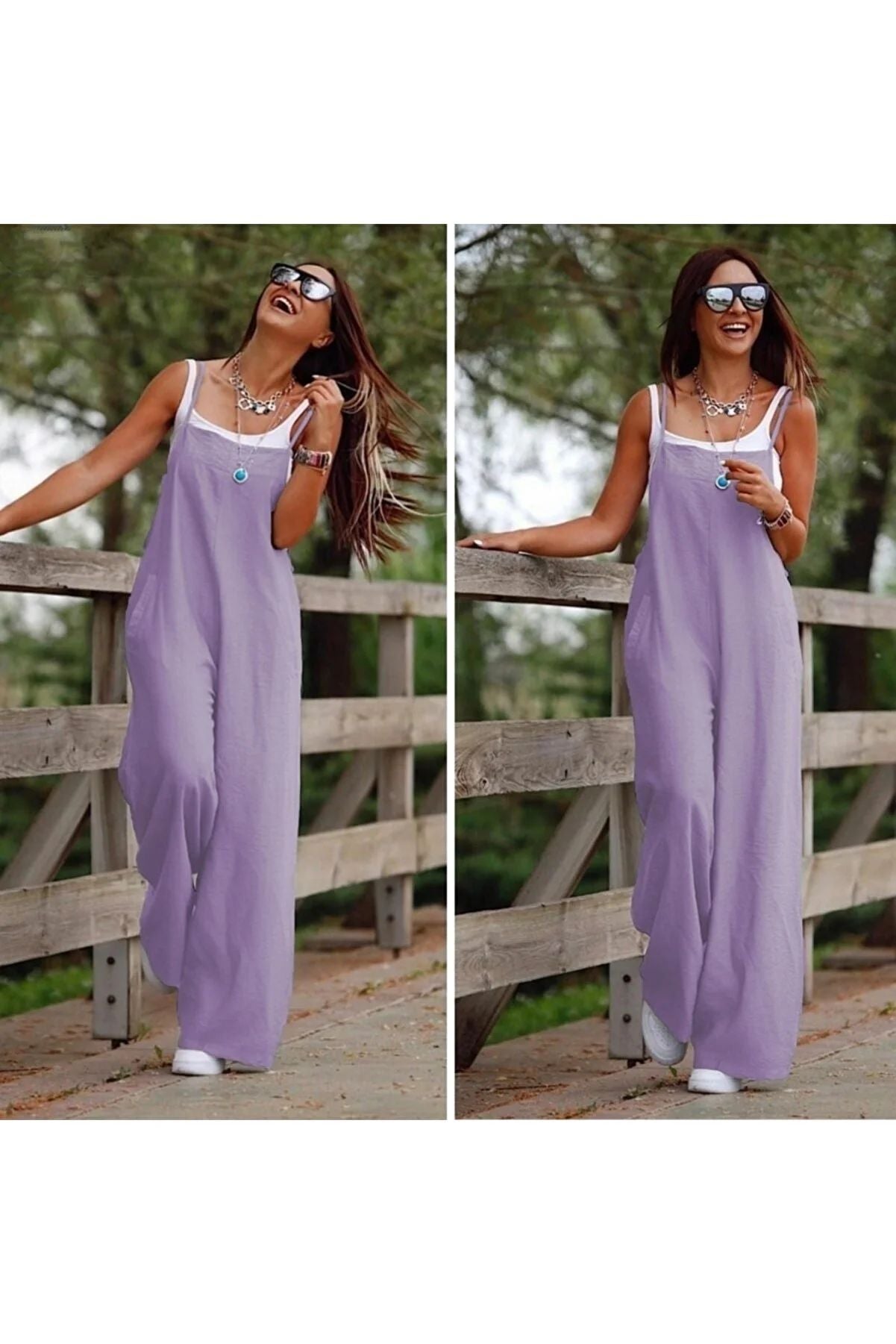 Casual Summer Jumpsuits with Pocket