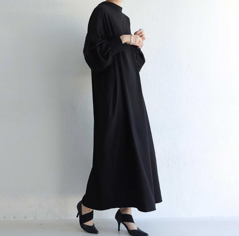 Casual Double Sided Long Cozy Dresses-Dresses-Free Shipping at meselling99