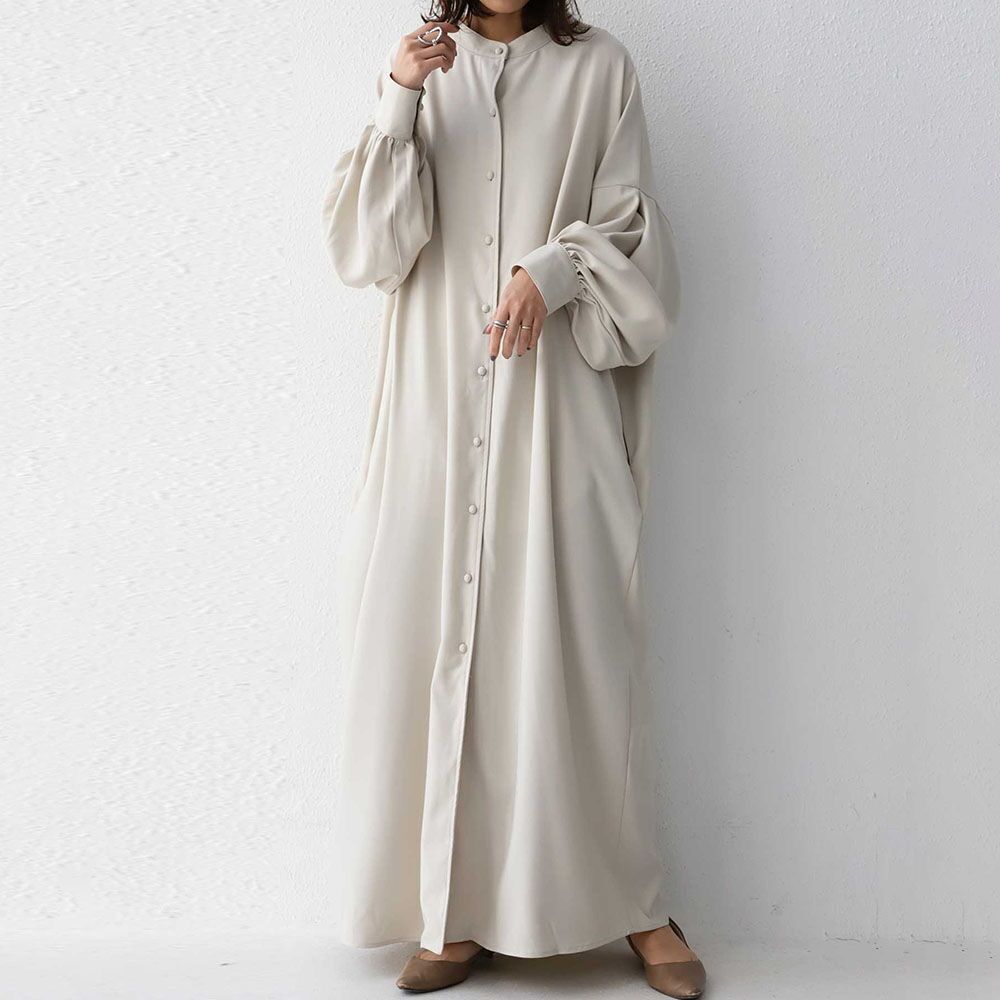 Casual Double Sided Long Cozy Dresses-Dresses-Apricot-One Size (50-70kg)-Free Shipping at meselling99