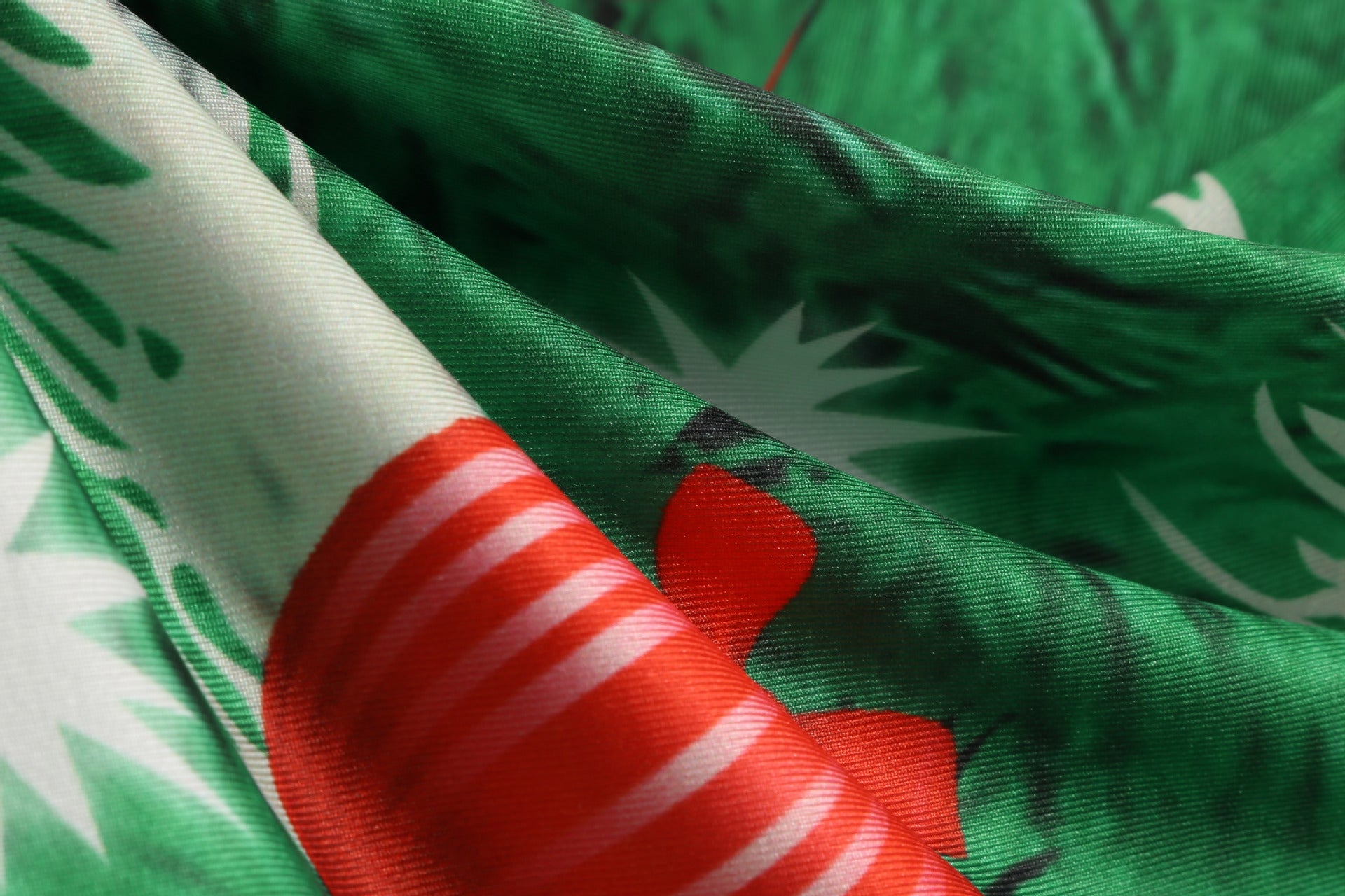 Christmas Floral A-Line Swing Dress