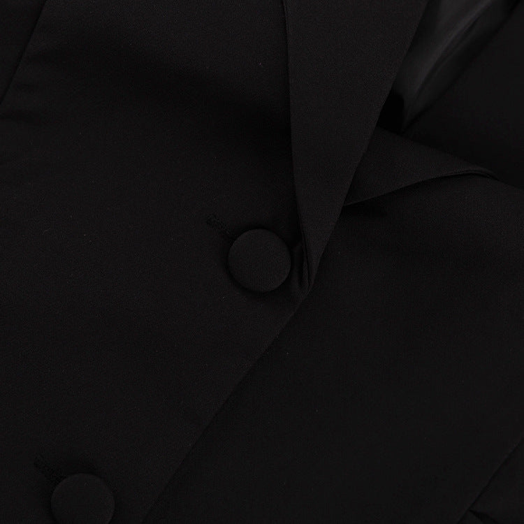 Women's Cutout Blazer Office Dress