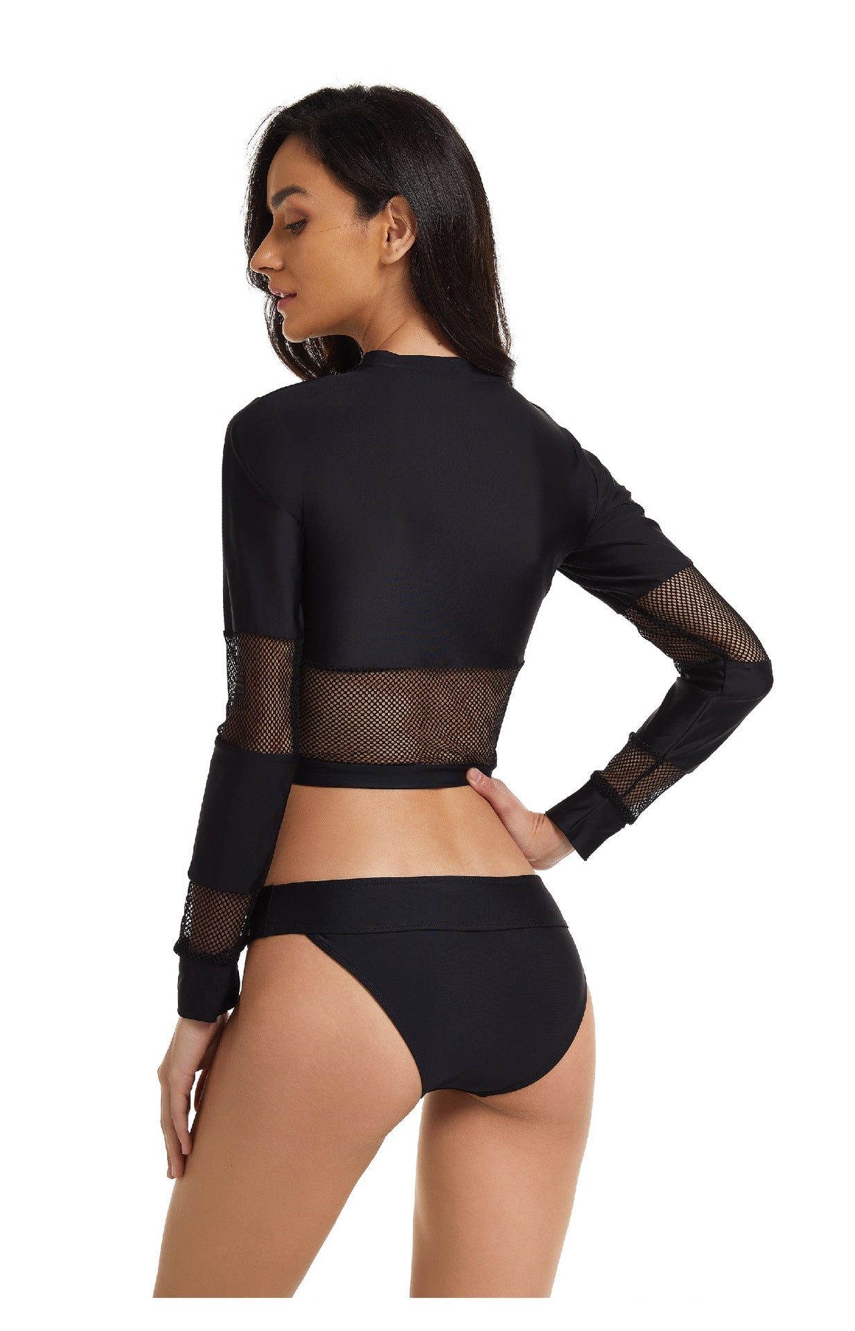 Sexy Black Diving Swimwear for Women