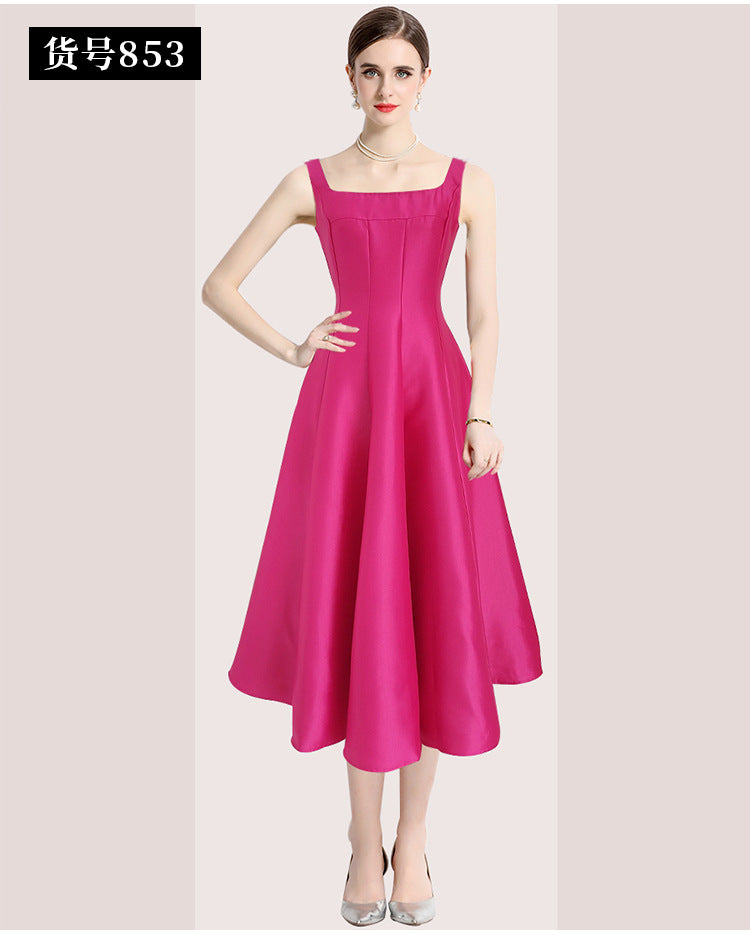 Vintage Simple Ball Evening Party Dresses