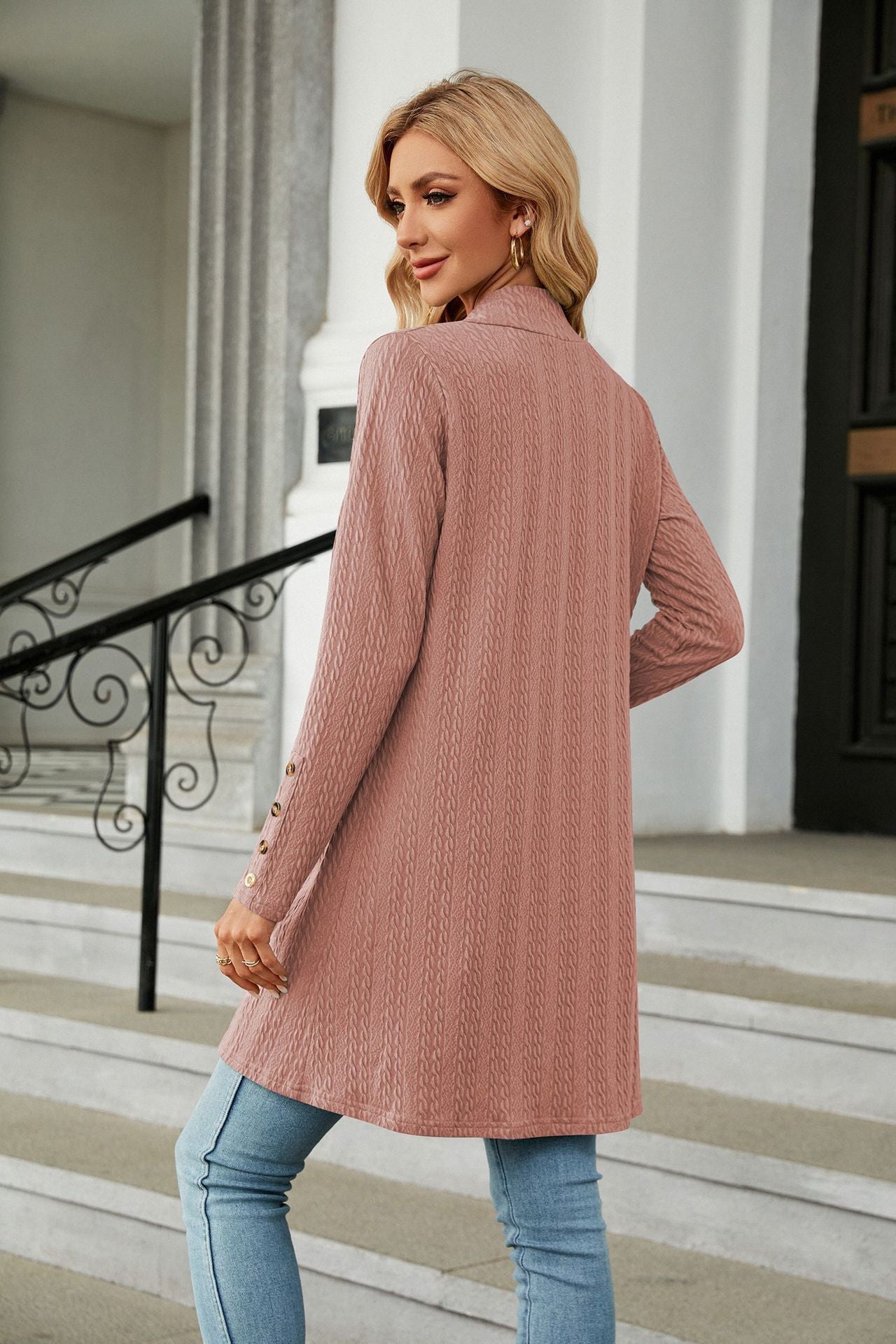 Casual Women Long Sleeves Knitted Cardigans