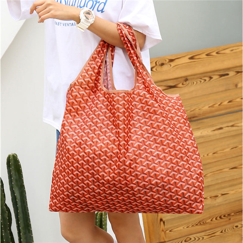 Large Capacity Foldable Reusable Waterproof Shopping Bag