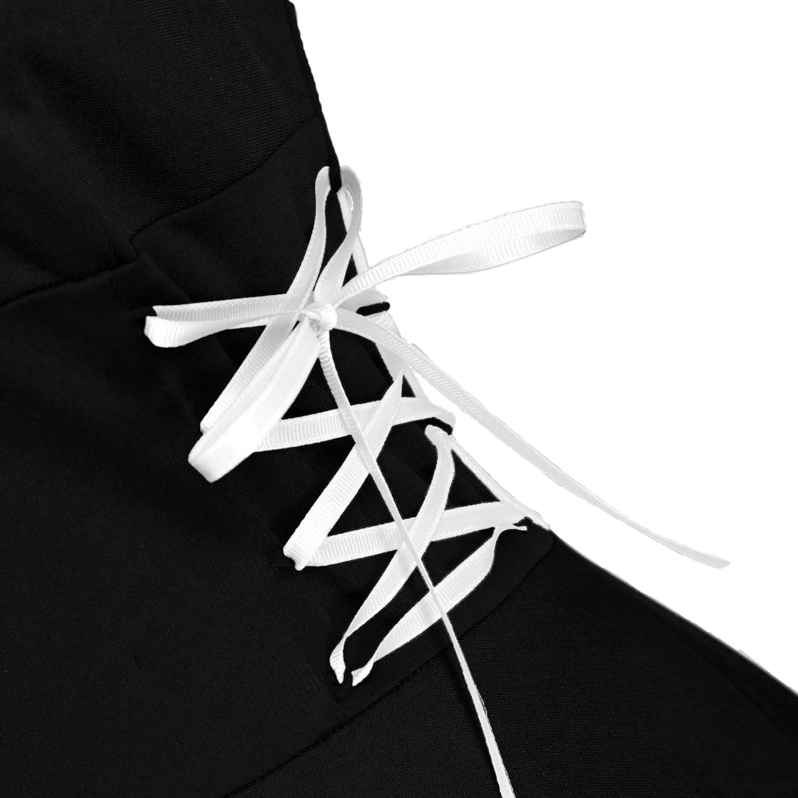 Christmas Party Bunny Outfit - Faux Fur Trim Off-Shoulder Bow Dress