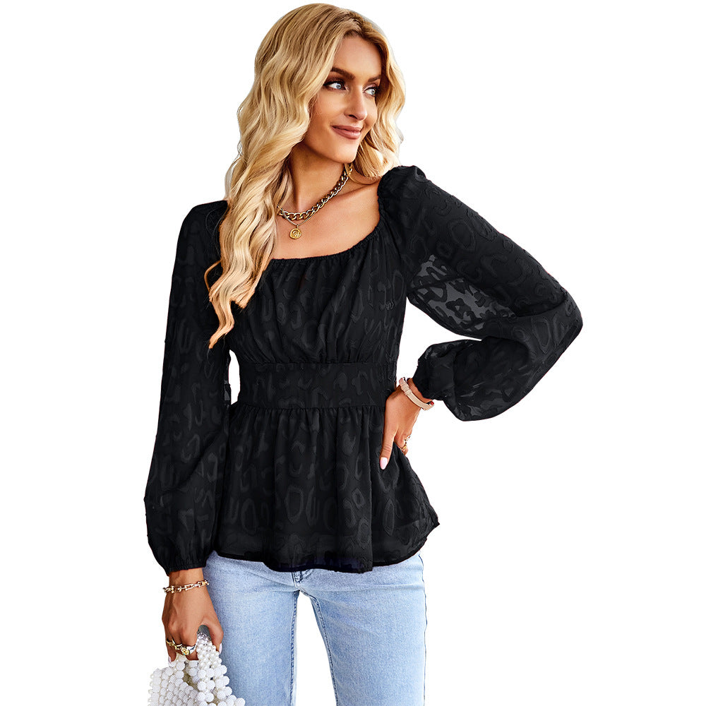 Designed Long Sleeves Blouses for Women