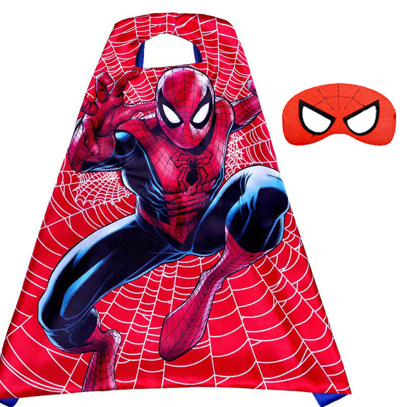Kids Halloween Superhero Cape Costume
