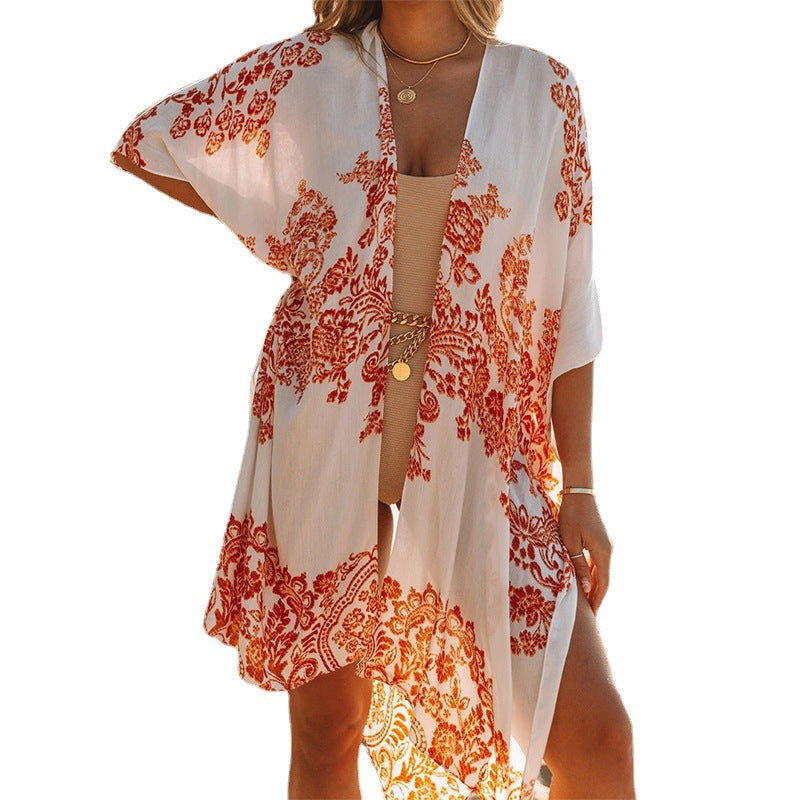 Summer Casual Chiffon Beach Cover Ups