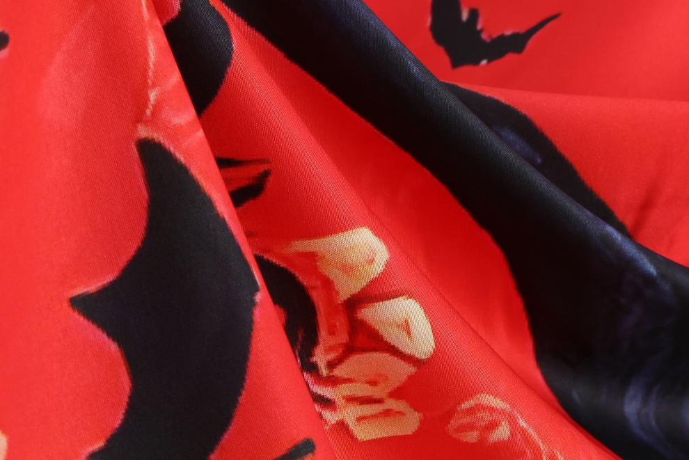 Halloween Print Fit & Flare Dress