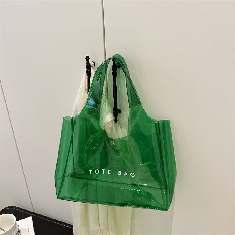 Chic PVC Clear Shoulder Bag