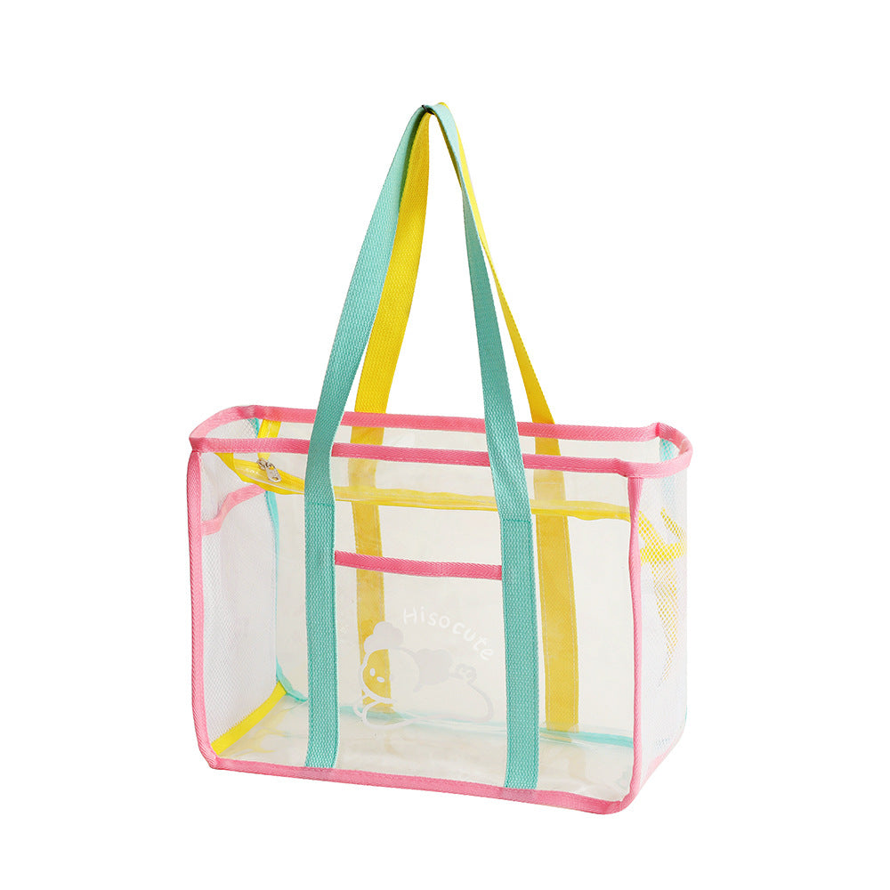 Cartoon Large Clear Tote Bag for Women
