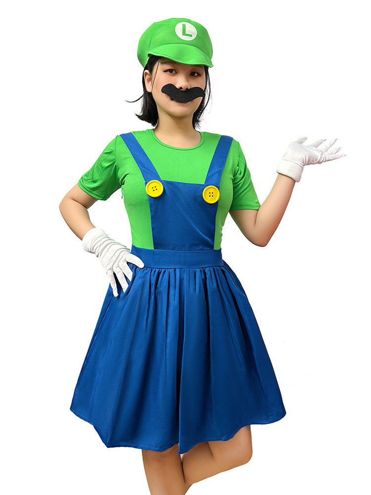 Mario Princess Peach Style Cosplay Costume for Women