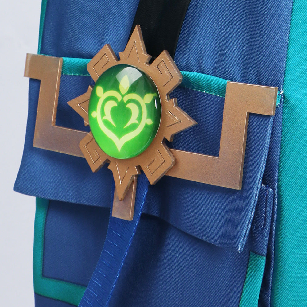 Genshin Impact Kinichi Cosplay Costume – Official Anime Game Character Outfit
