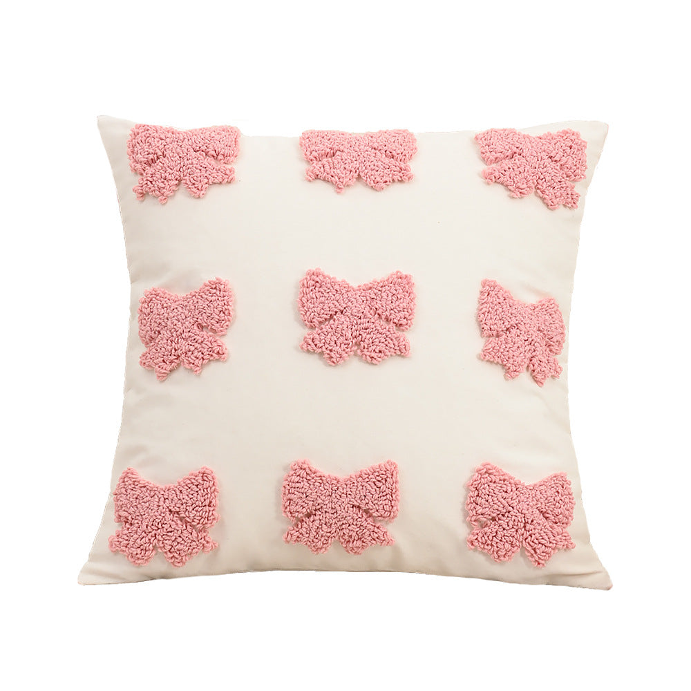 Embroidery Heart Cute Sofa Pillow