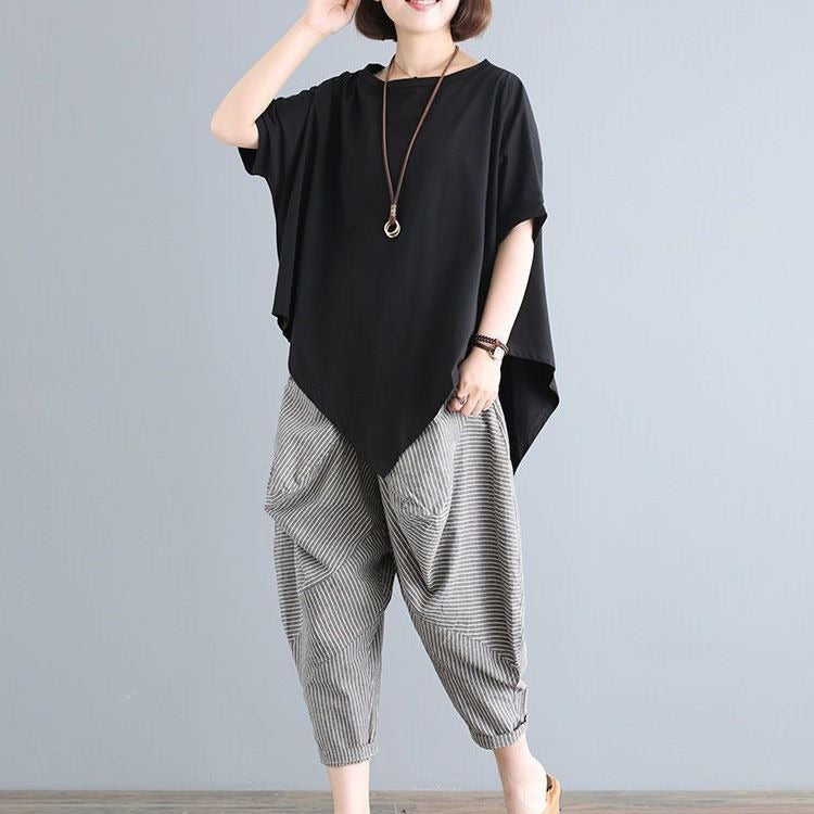 Summer Batwing Sleeves Women Blouses