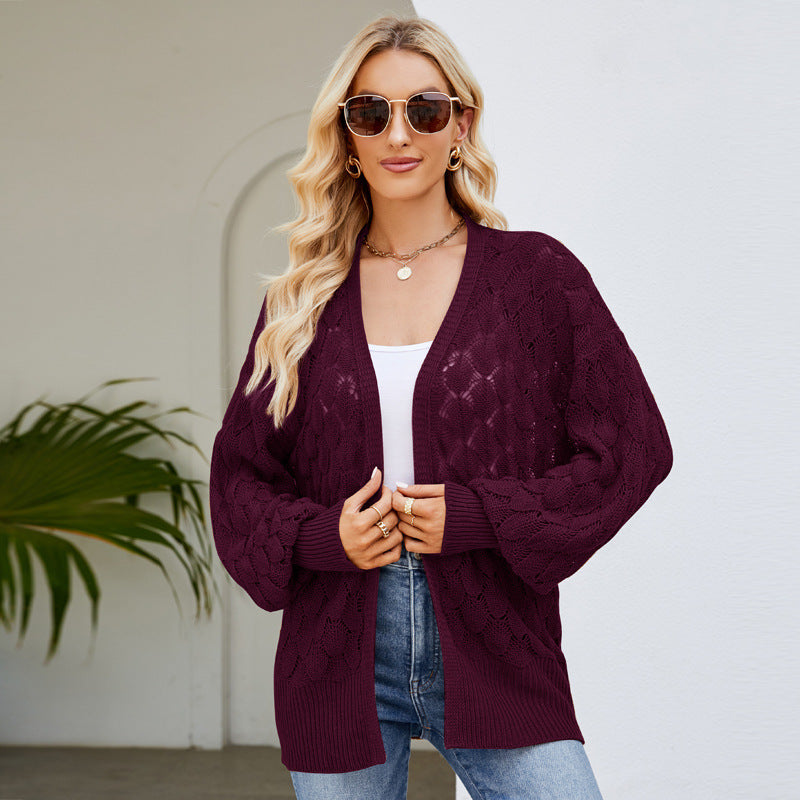 Casual Designed Knitted Cardigan Sweaters