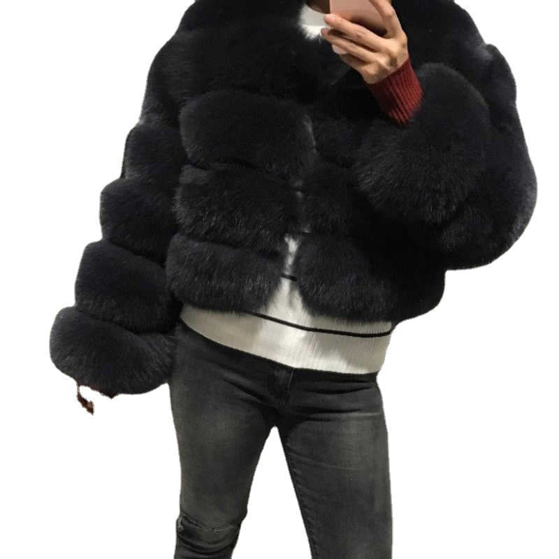 Fashion Faux Fur Short Coat for Women