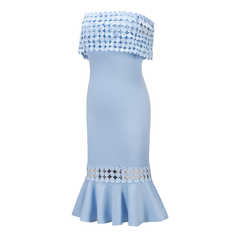 Sexy Off The Shoulder Bodycon Party Dresses-Dresses-Free Shipping at meselling99