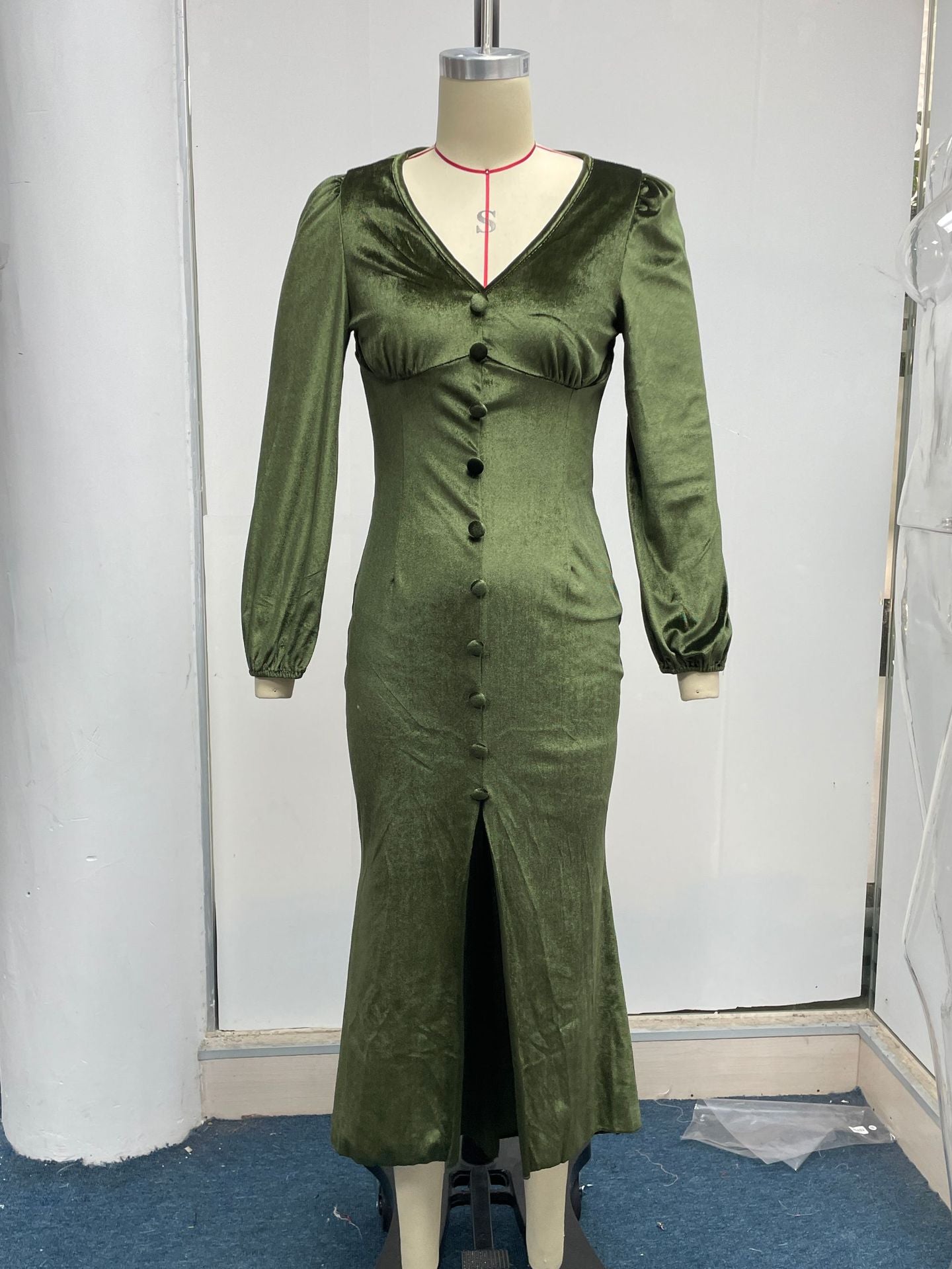 Elegant Fall Long Dresses for Women-Dresses-Free Shipping at meselling99