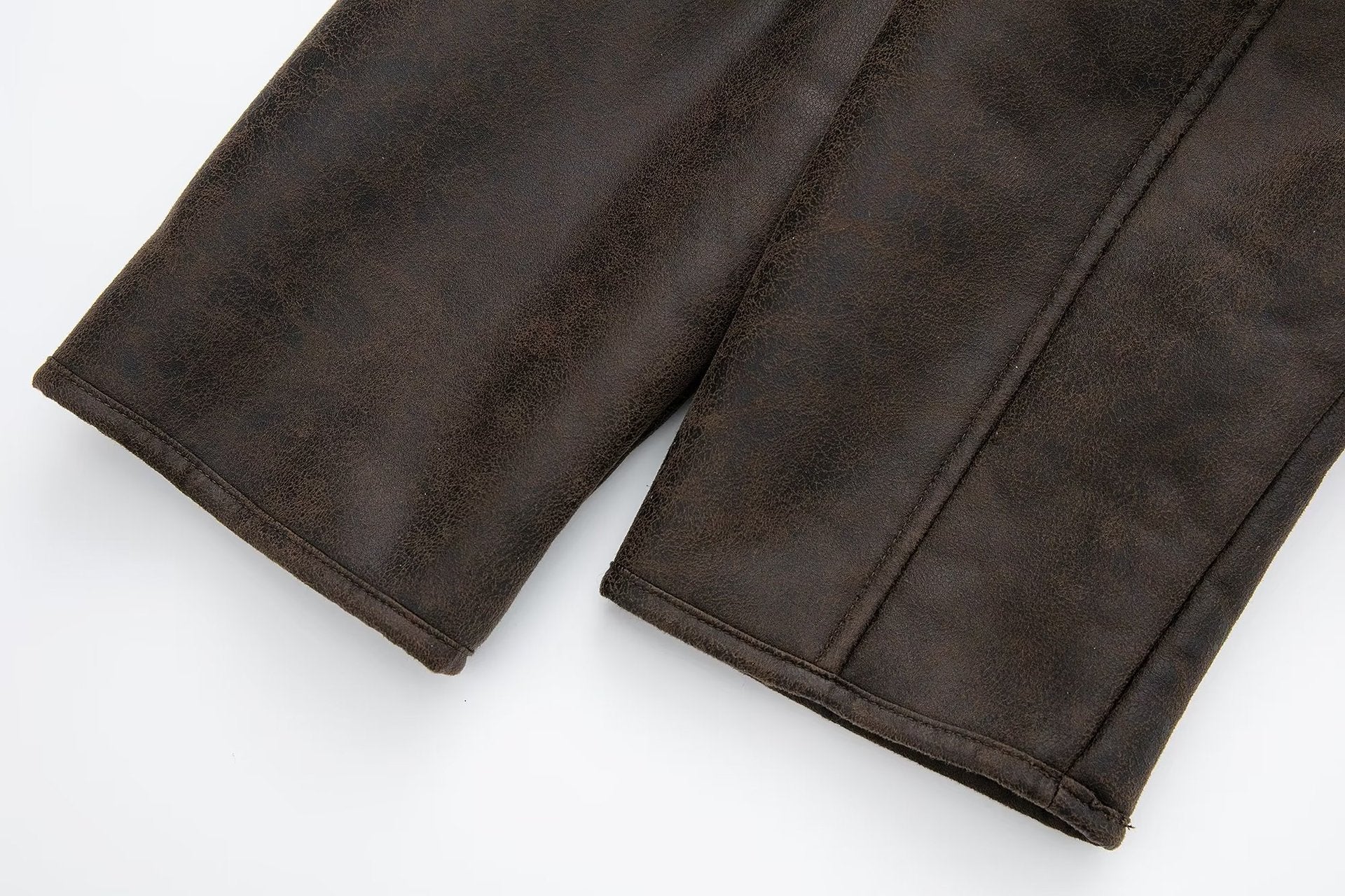 Women's Shearling-Lined Suede Jacket