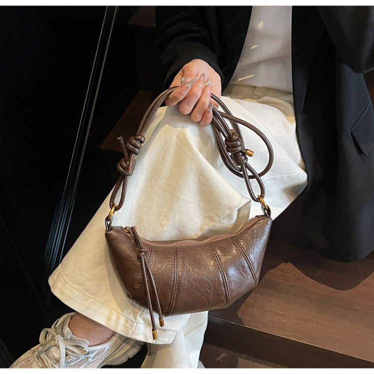 Mini Croissant Crossbody Bag
