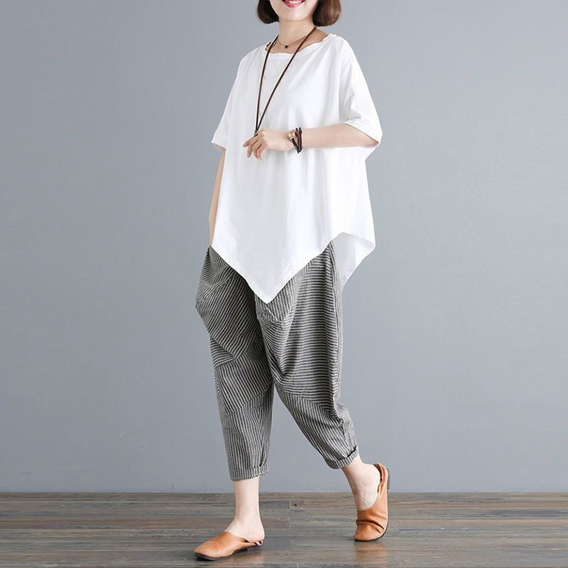 Summer Batwing Sleeves Women Blouses