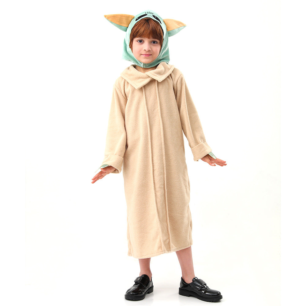 Halloween Mandalorian & Baby Yoda Costume
