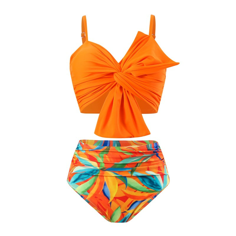 Sexy Bow Two Pieces Bikini Sets for Women