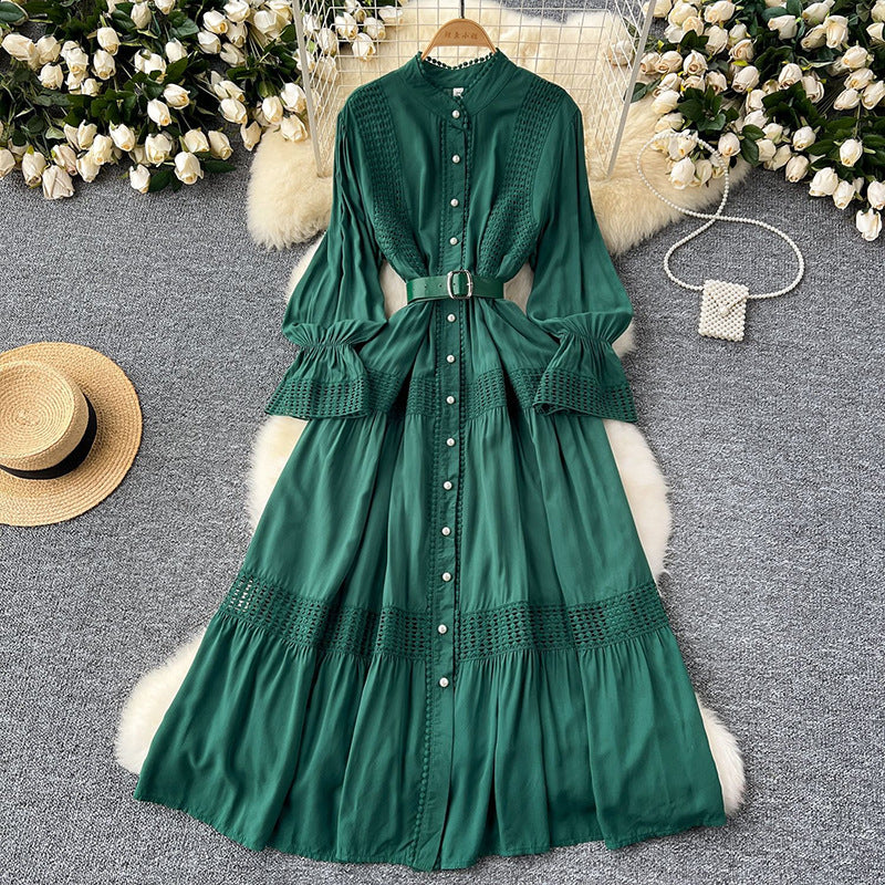 Vintage Elegant Lace Midi/Maxi Dress