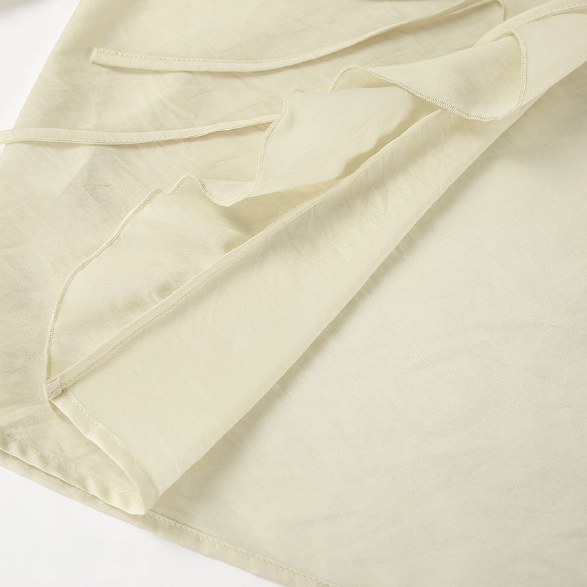 Women's V-Neck Flowy Blouse & Shorts Set