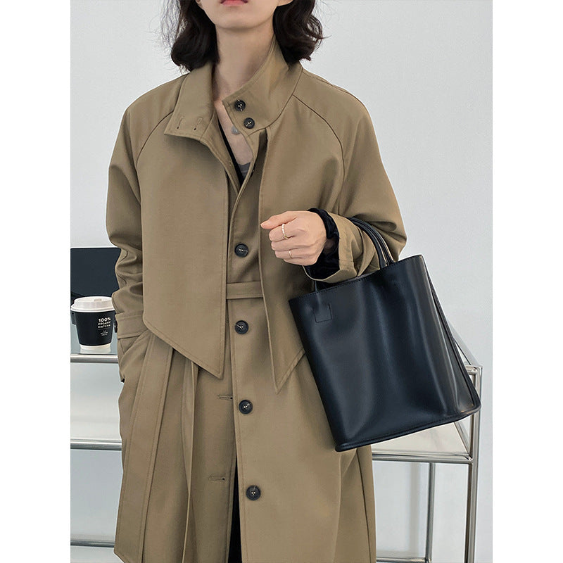 Designed Winter Long Overcoat for Women