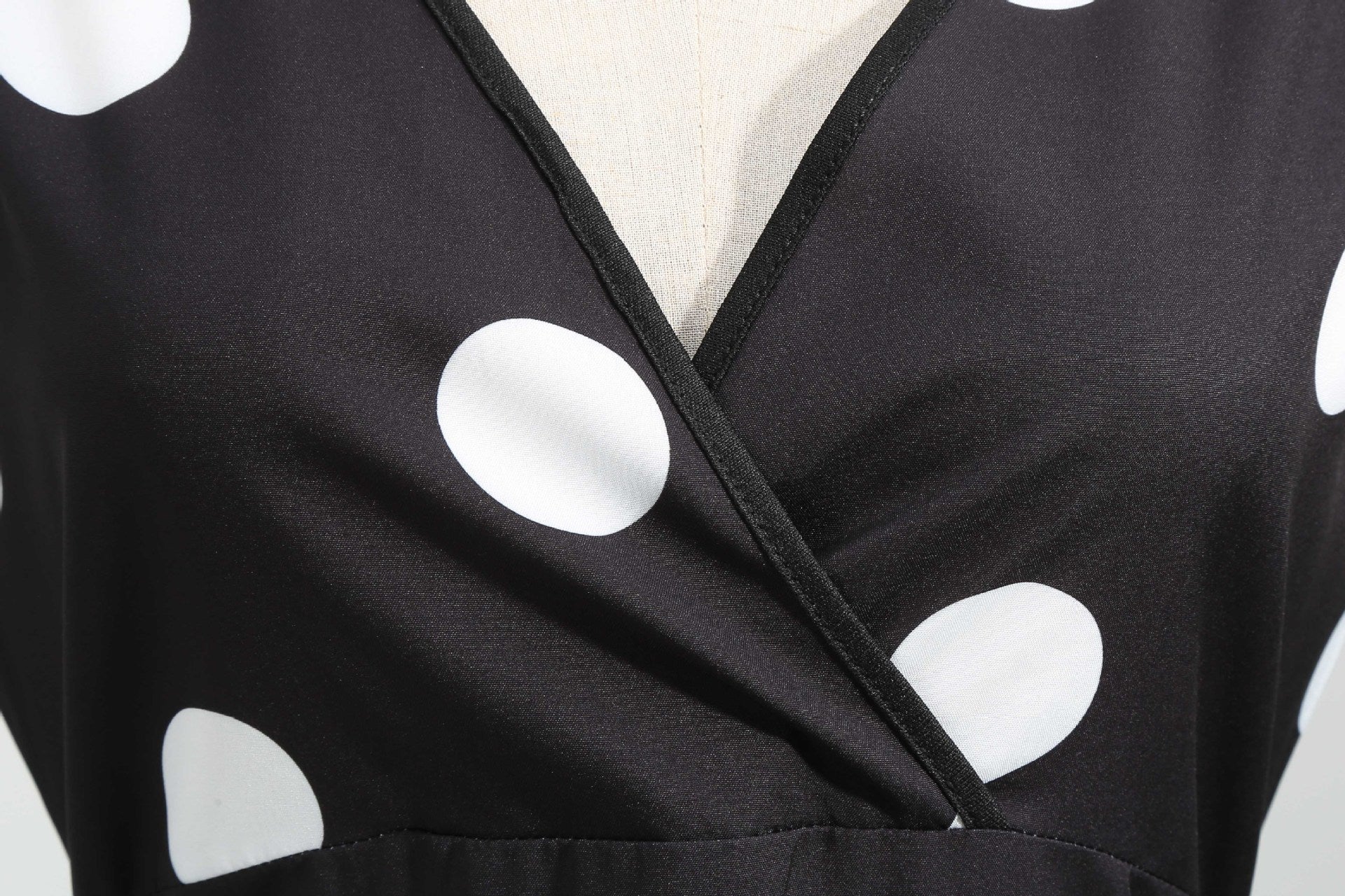 Summer Sleeveless Polka Dot Dresses-Dresses-Free Shipping at meselling99