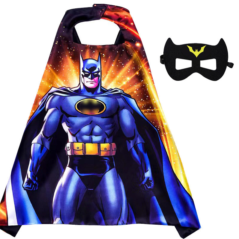 Kids Halloween Superhero Cape Costume