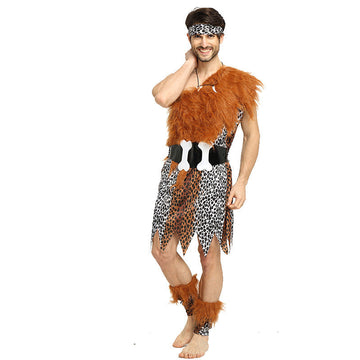 Halloween Native American Costume Set – Indigenous Warrior Outfit for Men & Women