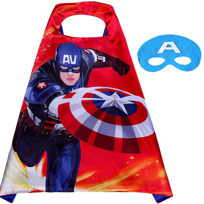 Kids Halloween Superhero Cape Costume